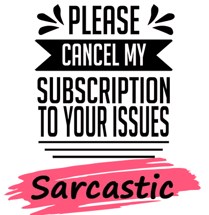 Sarcastic