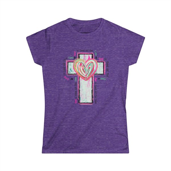 Women's Faith-Inspired Tee, Christian Apparel, Inspirational Gift, Casual Wear, Cross Design, Spiritual Fashion - Image 34