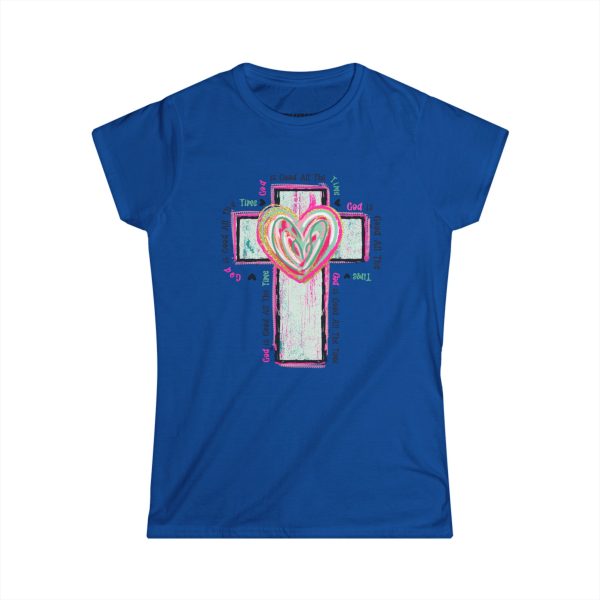 Women's Faith-Inspired Tee, Christian Apparel, Inspirational Gift, Casual Wear, Cross Design, Spiritual Fashion - Image 28