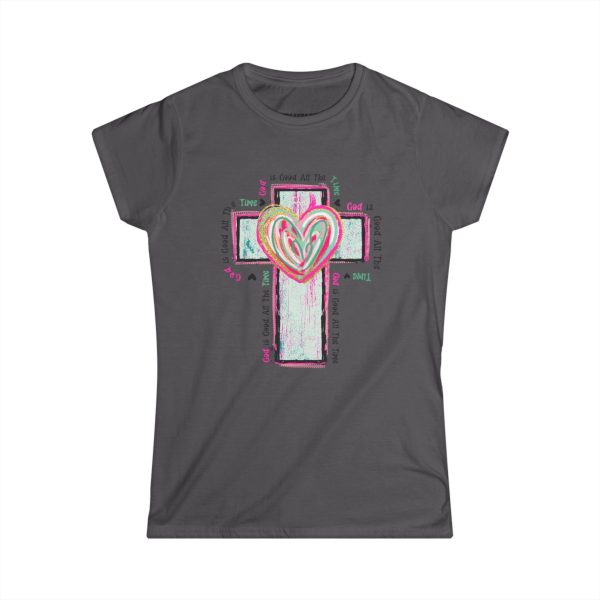 Women's Faith-Inspired Tee, Christian Apparel, Inspirational Gift, Casual Wear, Cross Design, Spiritual Fashion - Image 25
